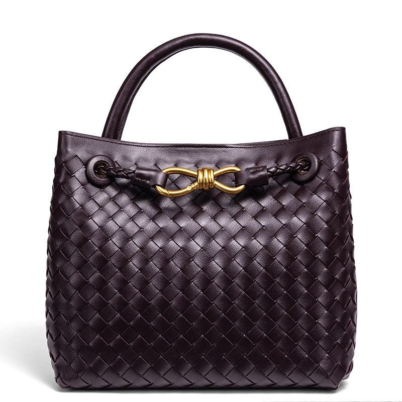 Elegant Braided Tote Bag Bowlift