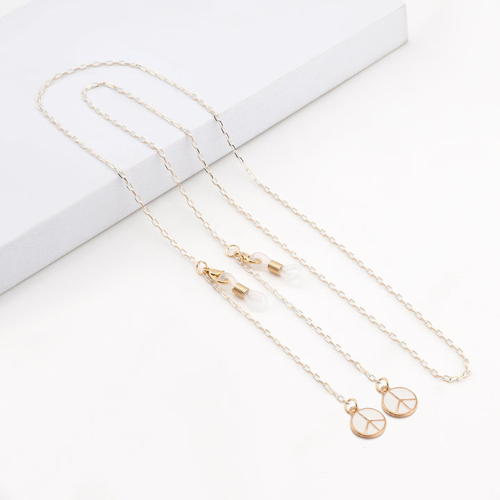 Elegant Geometric Glasses Chain Bowlift
