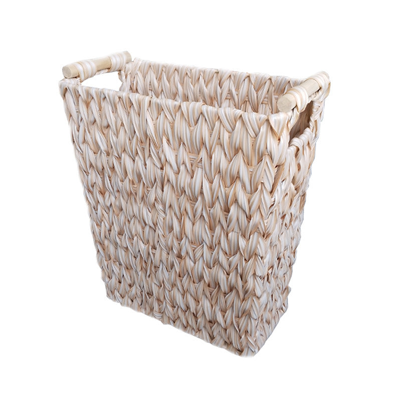 Decorative Woven Storage Bin Bowlift