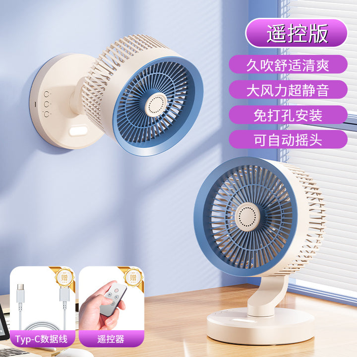 Ladies Portable Table Fan in Modern and Compact Design Bowlift