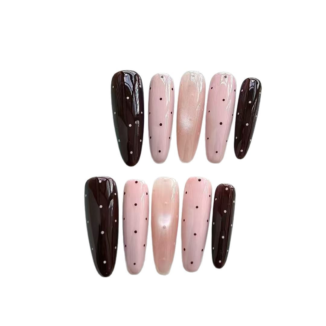 Stiletto Press-On Nail Extensions Bowlift