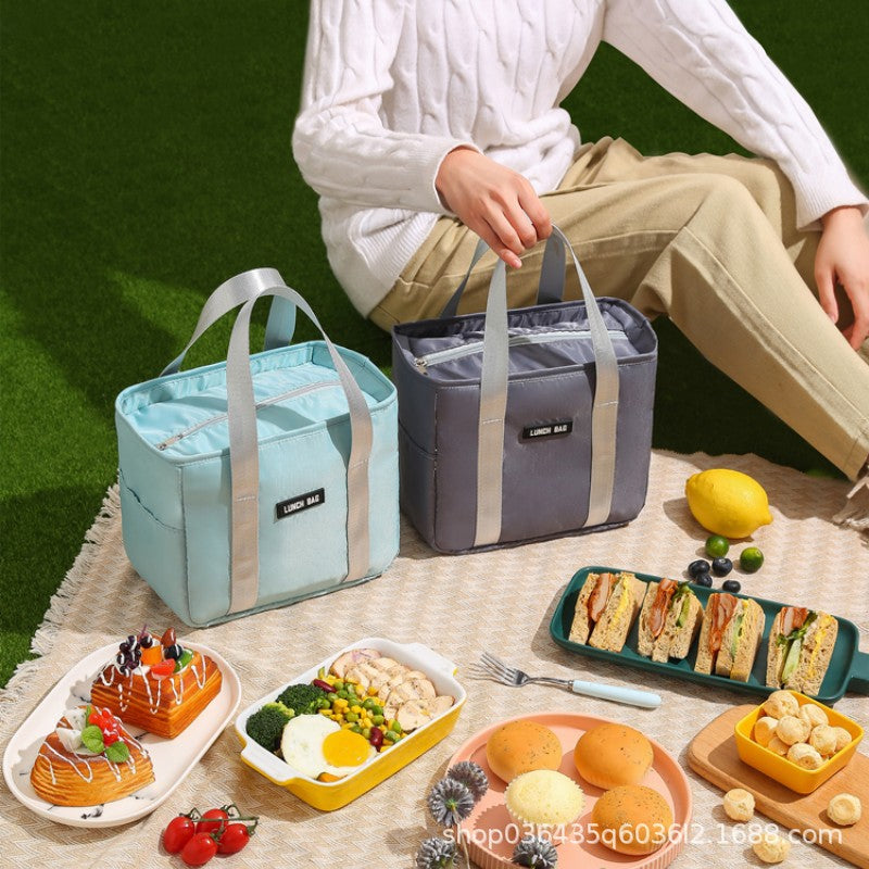 Insulated Multi-Compartment Lunch Tote Bowlift