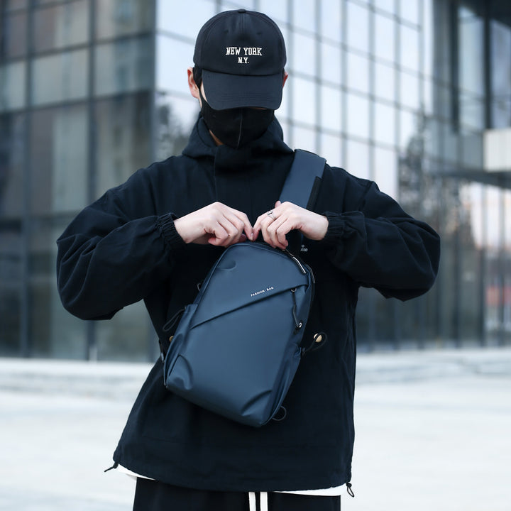 Sling bag with waterproof material and innovative design Bowlift