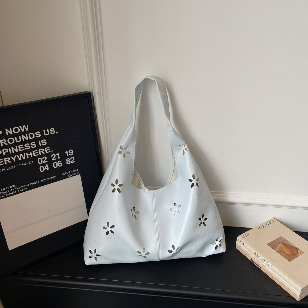 Floral Cut-Out Hobo Bag Bowlift