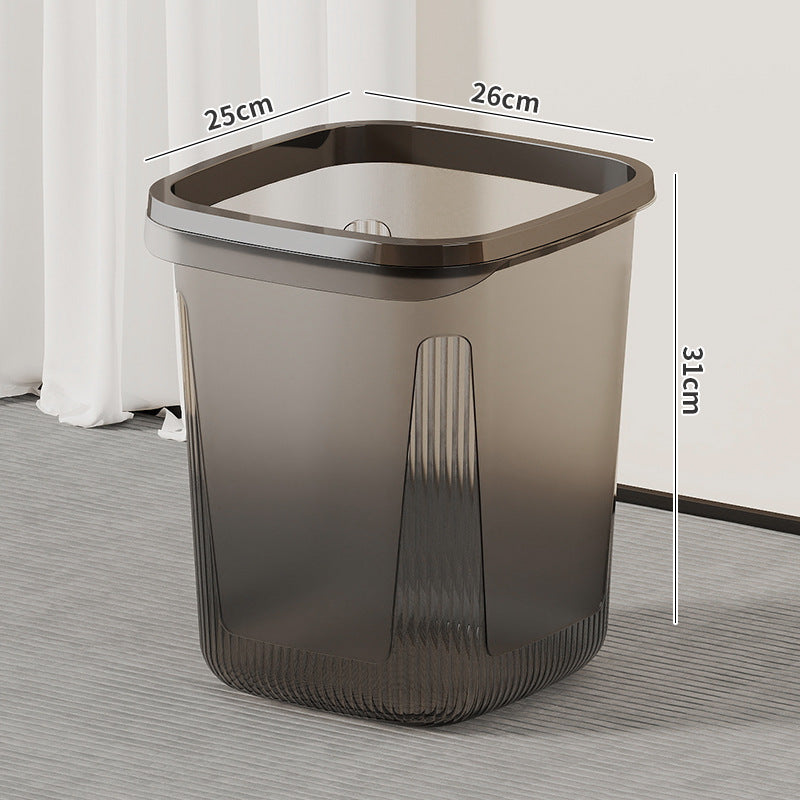 Women's elegant and practical waste bin with ergonomic handle Bowlift