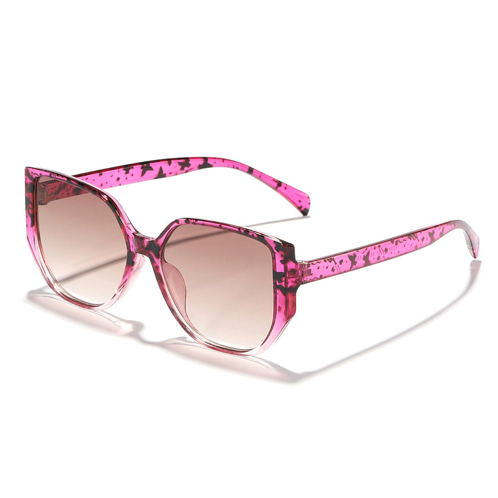 Women’s fashionable square sunglasses with wide frame and UV protection Bowlift