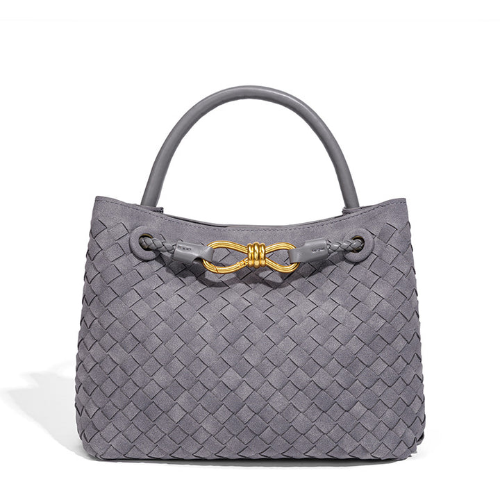 Chic Woven Handbag Bowlift