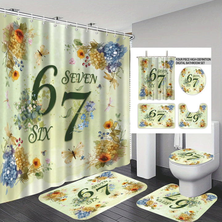 Colorful Dessert-Themed Bathroom Set Bowlift