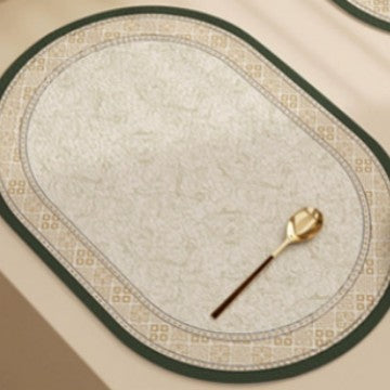 Floral-Themed Decorative Placemats Bowlift