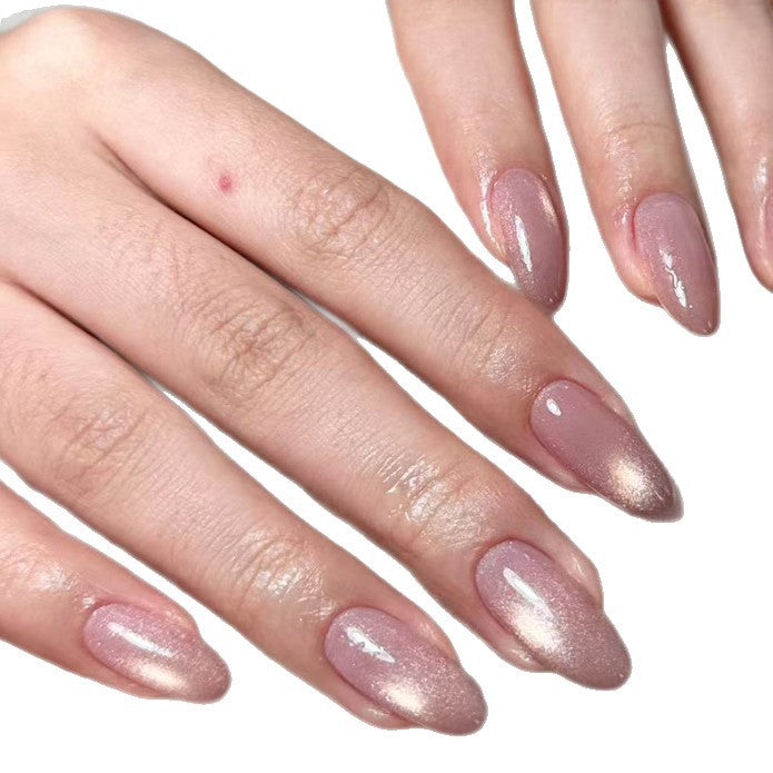 Elegant Artificial Nails with High Gloss Finish Bowlift