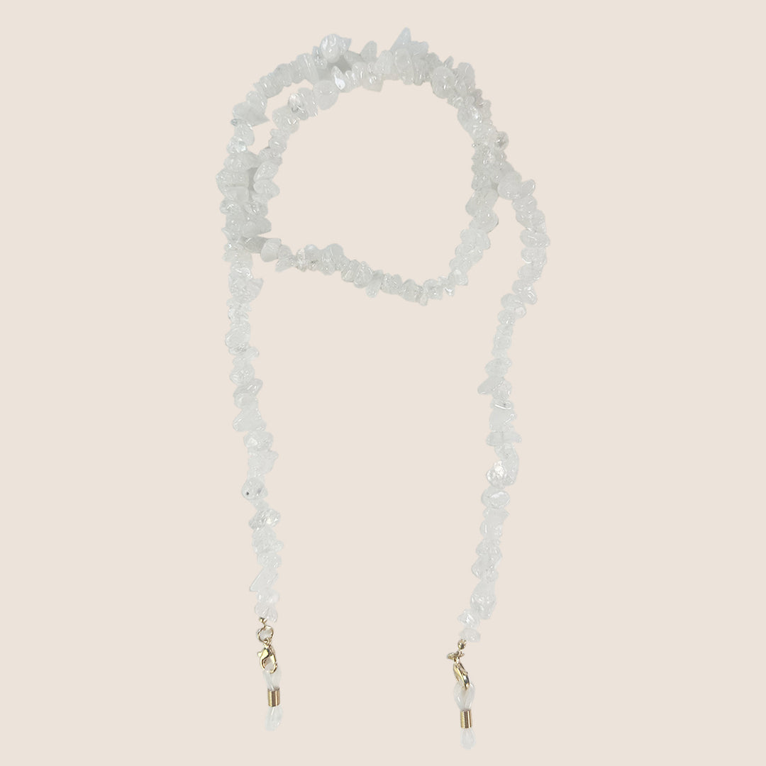Natural Crystal Eyewear Chain Bowlift