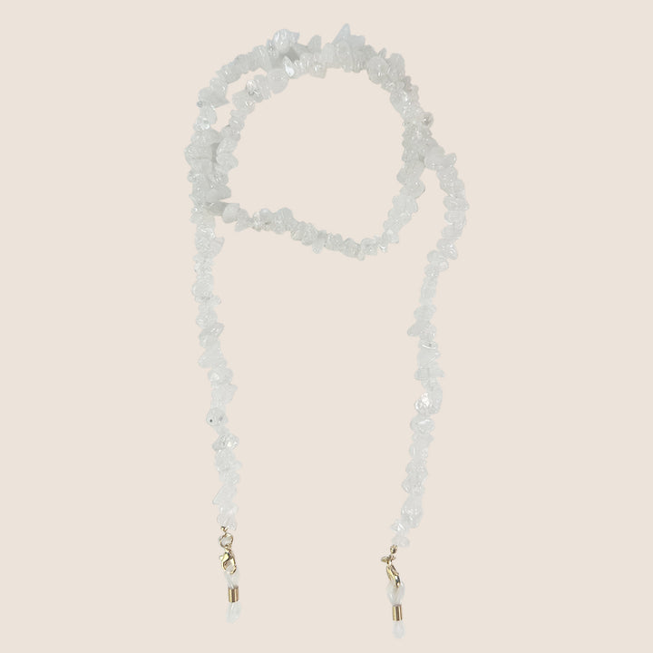 Natural Crystal Eyewear Chain Bowlift