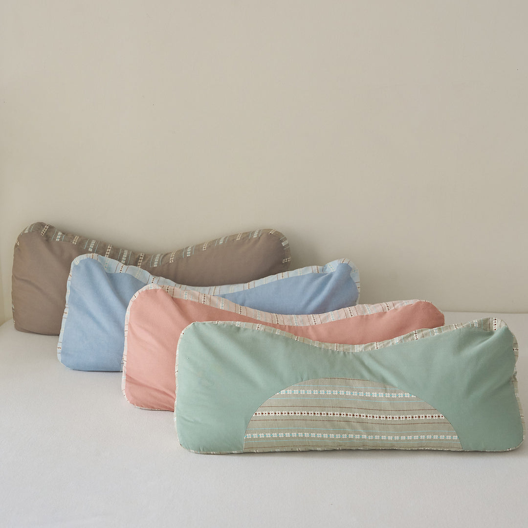 Ergonomic Sleep Pillow with Fine Pattern Structure Bowlift