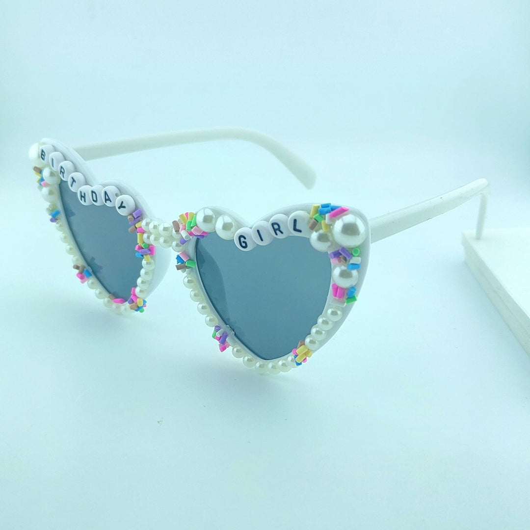 Decorative Birthday-Themed Fashion Sunglasses Bowlift