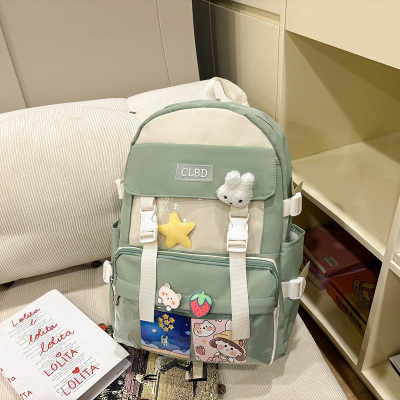 Playful Cartoon Character Backpack