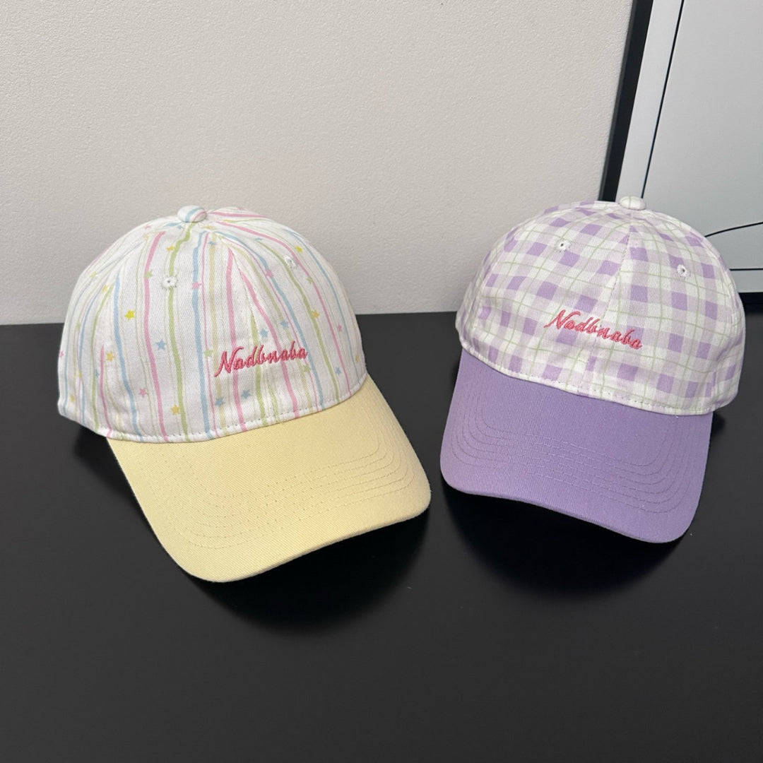 Women's Patterned Adjustable Baseball Cap Bowlift
