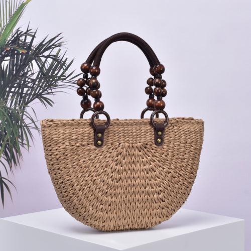 Elegant Bast-Handbag Bowlift