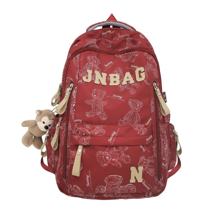 Cute Animal-Themed School Backpack Bowlift
