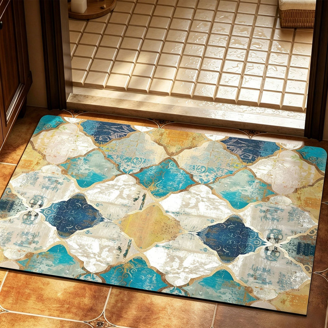 Decorative Bathroom Mat Bowlift