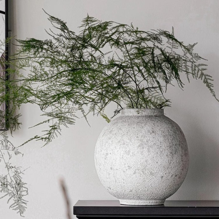Artisanal Ceramic Vase Bowlift