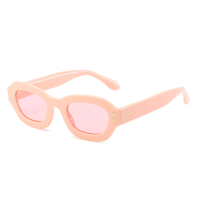 Women's Fashion Sunglasses in Retro Style with Wide Frame Bowlift