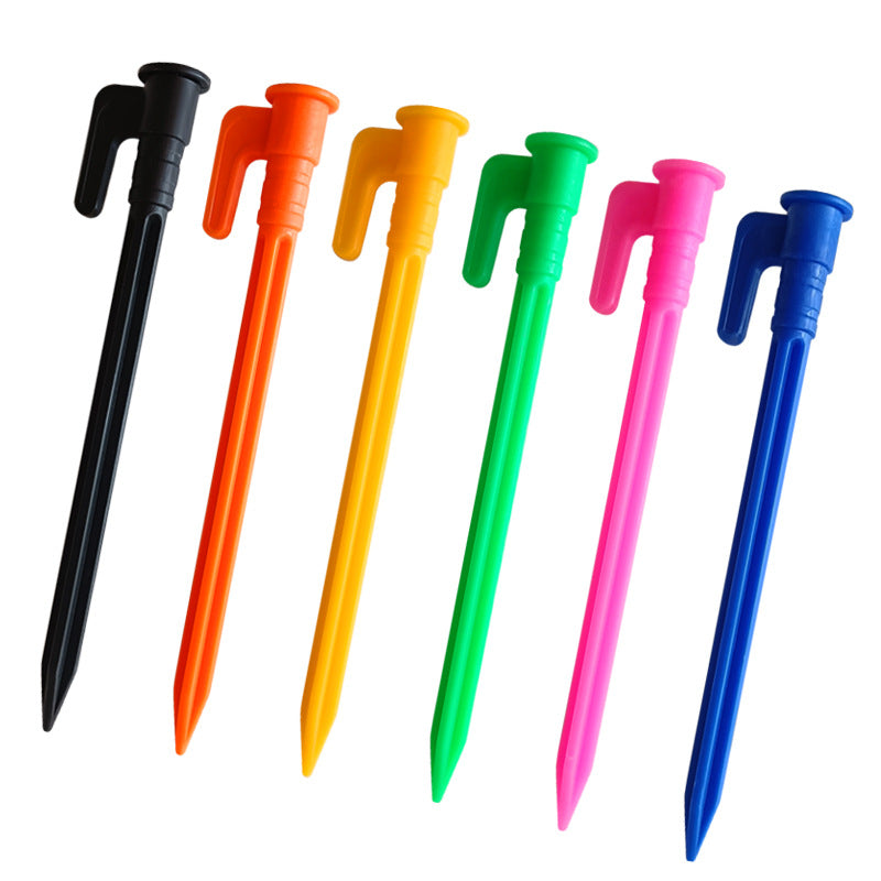 Unisex Tent Stakes with Practical Grip Bowlift