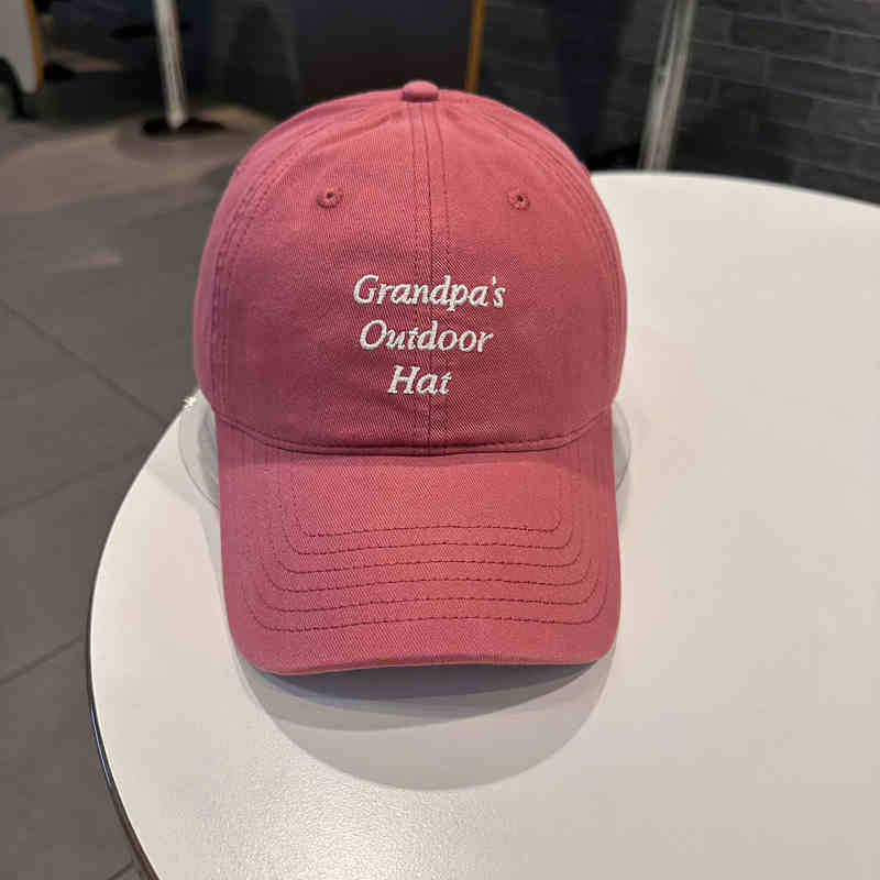 Unisex Adjustable Embroidered Outdoor Cap Bowlift