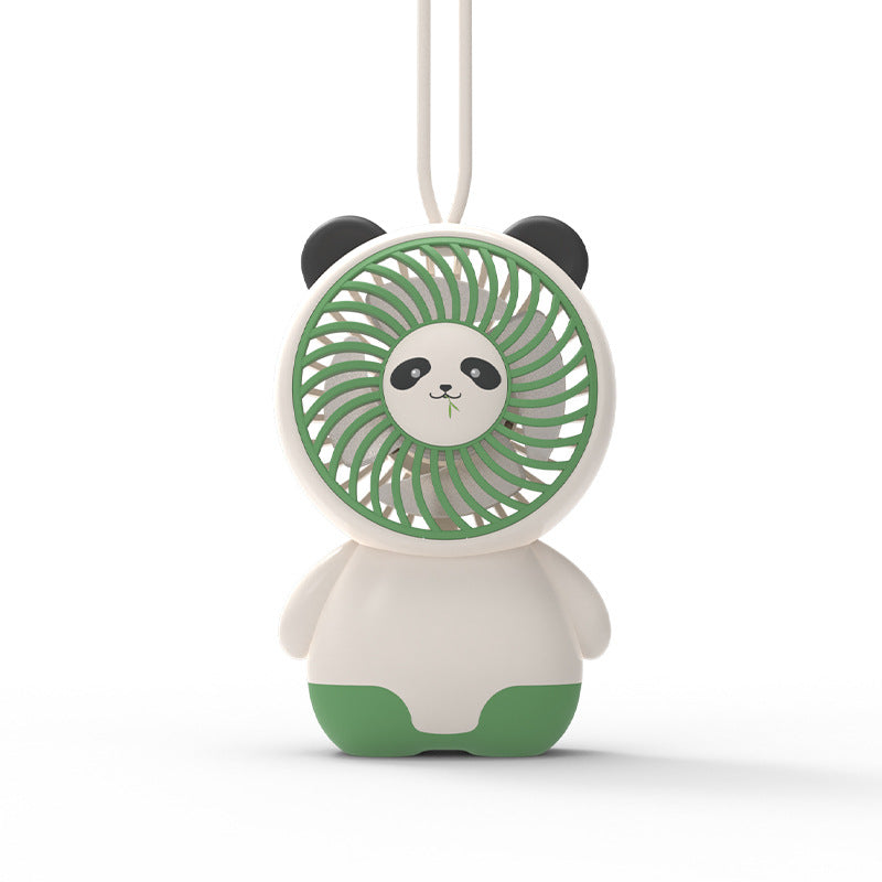 Portable Cute Animal-Themed Handheld Fan Bowlift