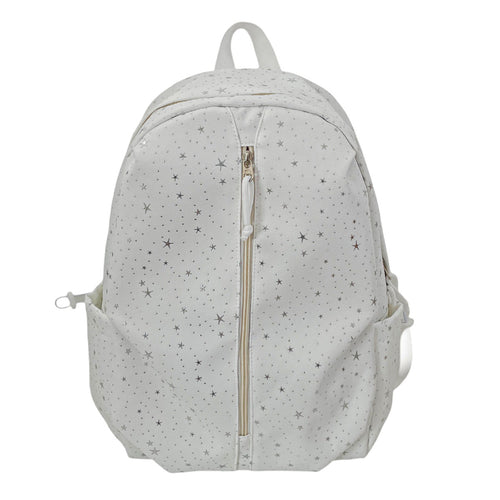 Star Patterned Backpack Bowlift