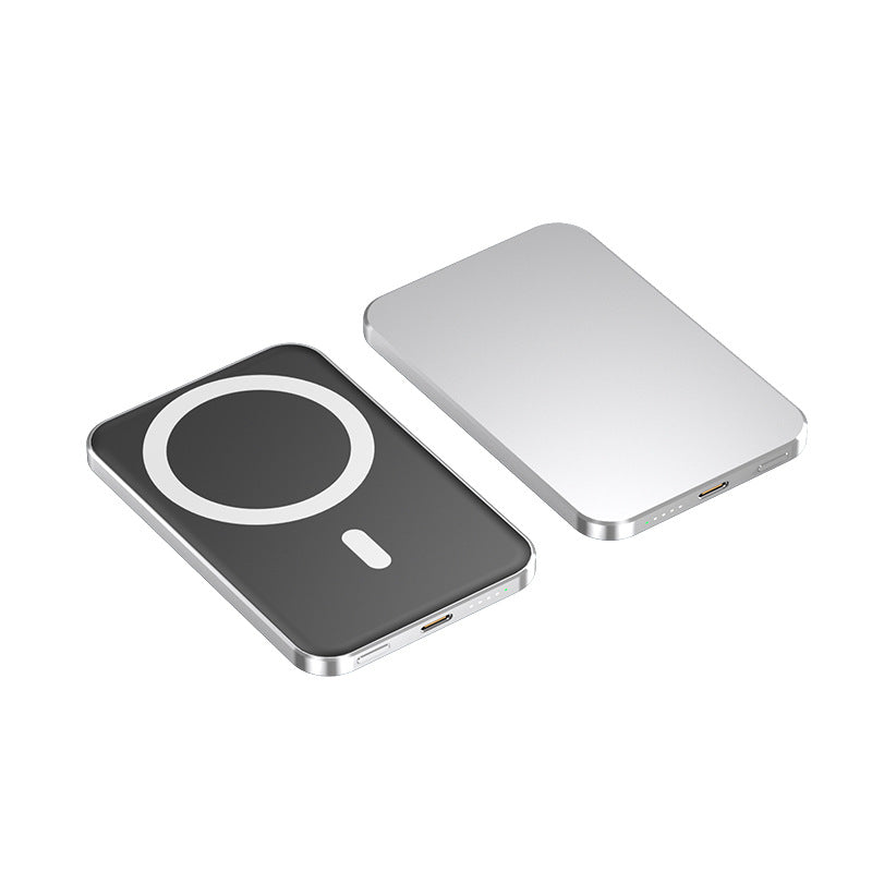 Portable Magnetic Power Bank with High-Speed Charging Bowlift