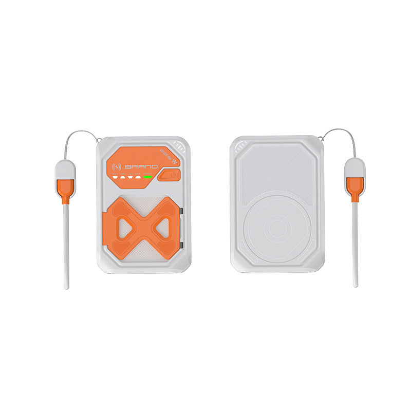 Portable power bank with innovative fast charging function and wireless charging option Bowlift