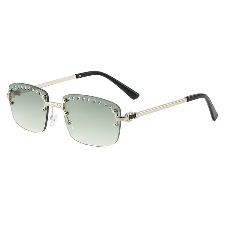 Ladies elegant sunglasses with sparkling crystal accents Bowlift