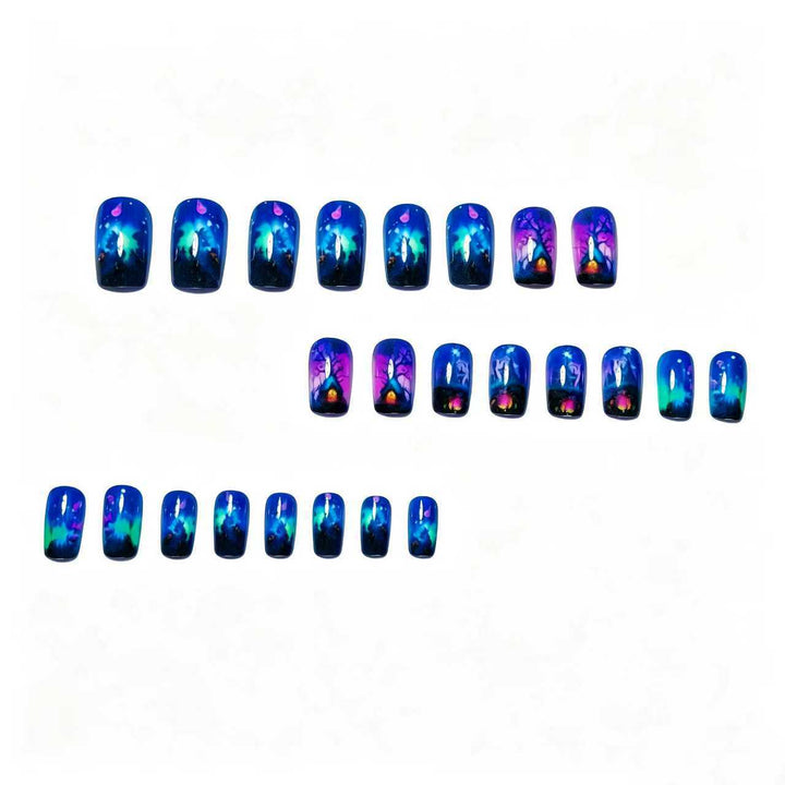 Mystic Fantasy Scene Nail Art Bowlift