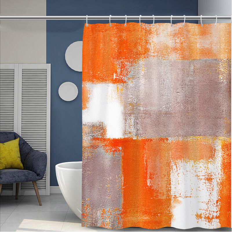 Artistic Shower Curtain Bowlift