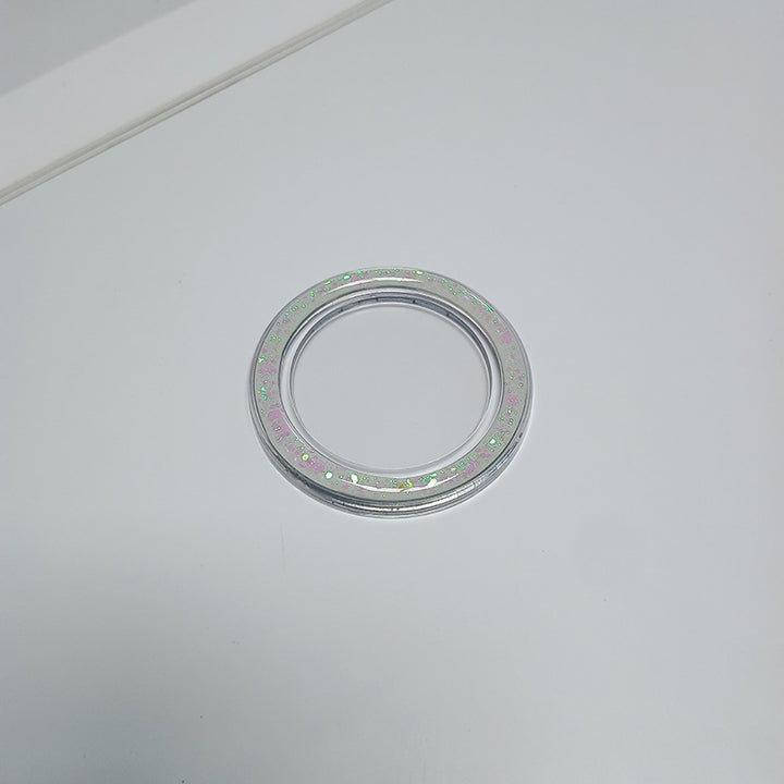 Decorative Transparent Compact Mirror Bowlift