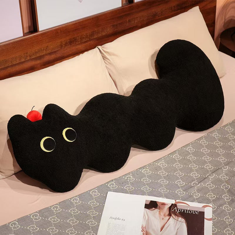 Plush cushion in cat shape Bowlift