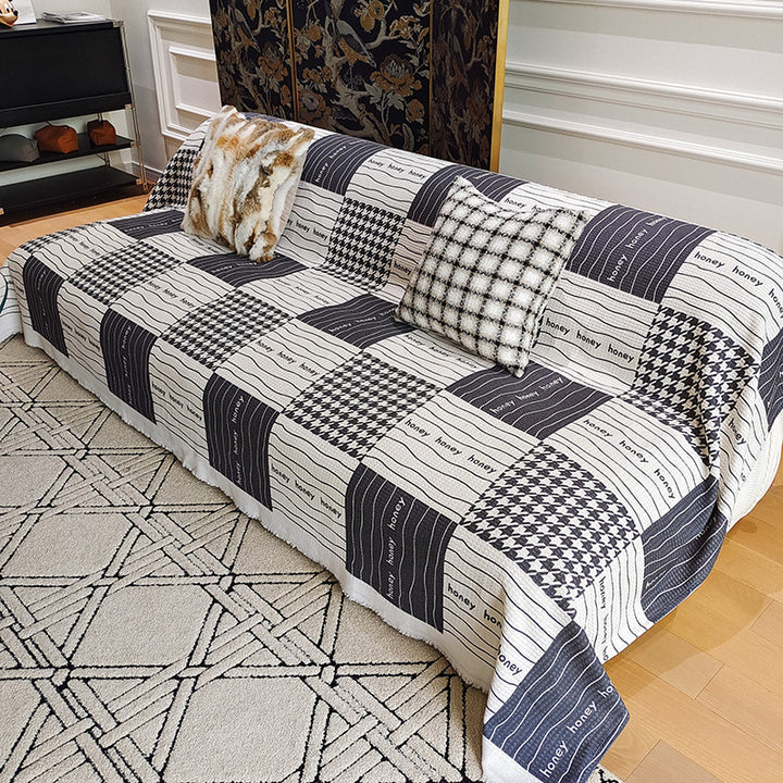 Cozy Contemporary Sofa Throw Blanket