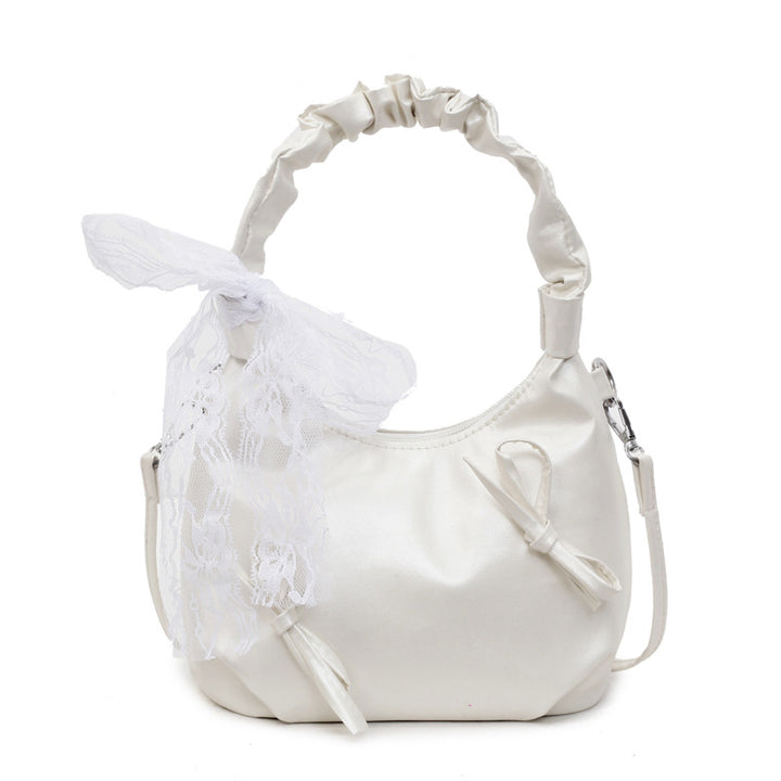 Elegant Satin Handbag Bowlift