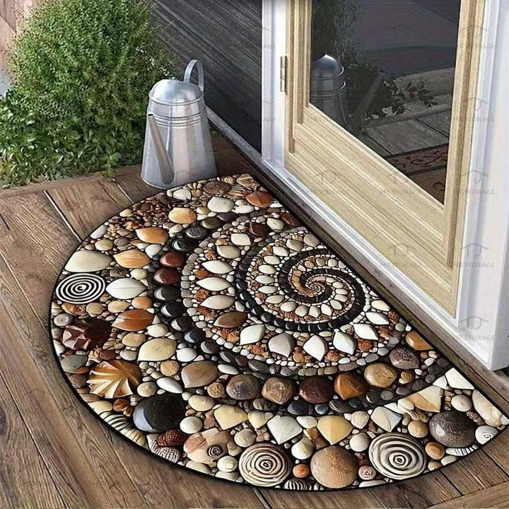 Decorative Round Door Mat