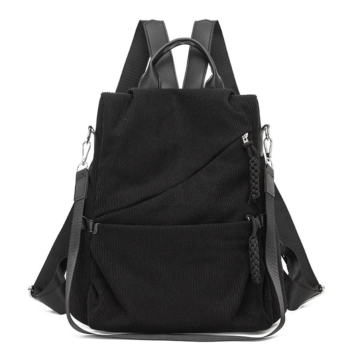 Backpack Made of High-Quality Cord with Spacious Inner Pockets Bowlift