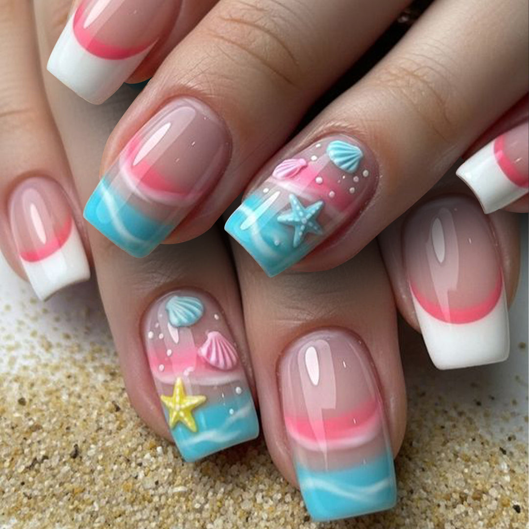 Coastal Inspired Nail Art Set Bowlift
