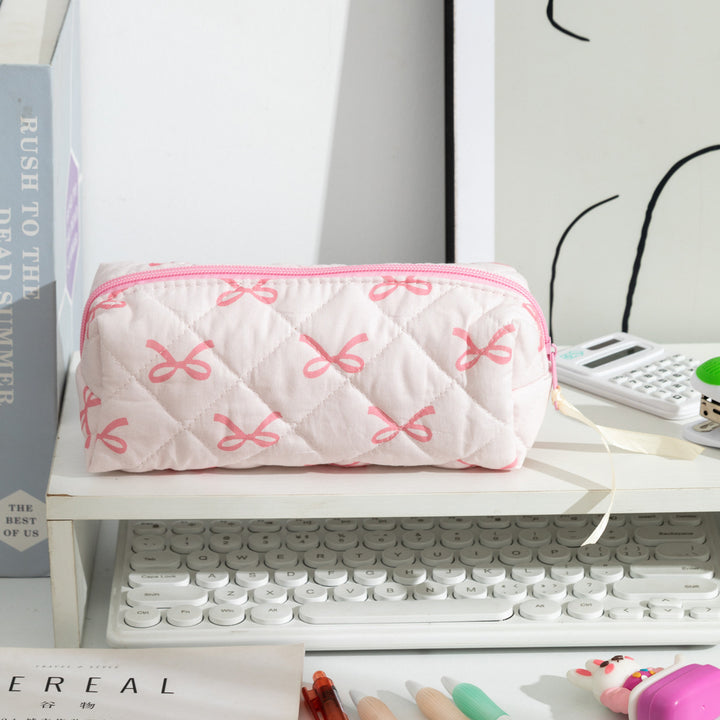 Quilted Scissors Print Pencil Case Bowlift