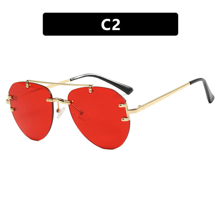 Ladies trendy sunglasses in elegant, polygonal design Bowlift