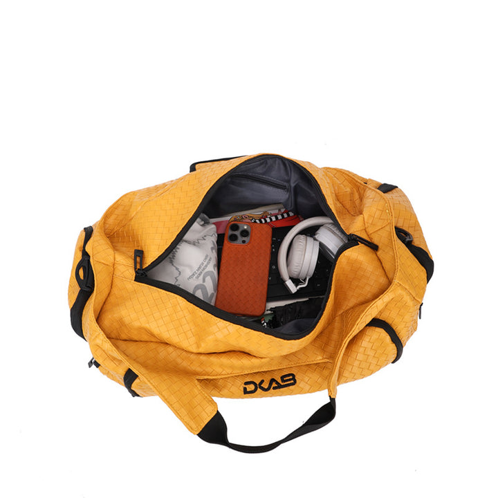 Sporty Duffel Bag with Versatile Compartments and Water-Repellent Material Bowlift