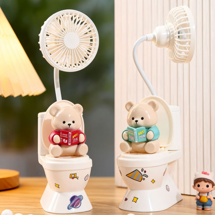 Unisex Creative Table Fan with Processed Design Bowlift