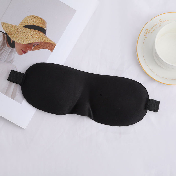Unisex nan light-blocking travel mask with thermoformable nylon cover and wide comfort band Bowlift