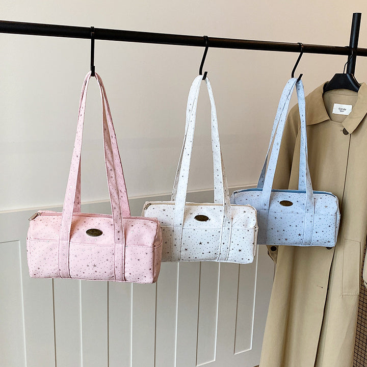 WoStylish Star-Embellished Shoulder Bag Bowlift