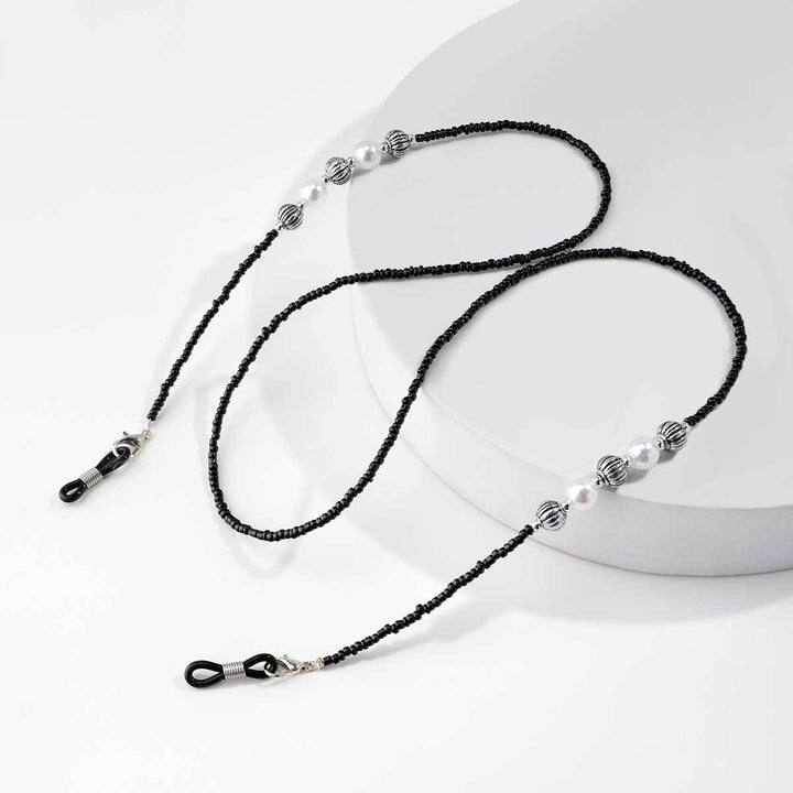Artisanal Beaded Eyewear Chain Bowlift