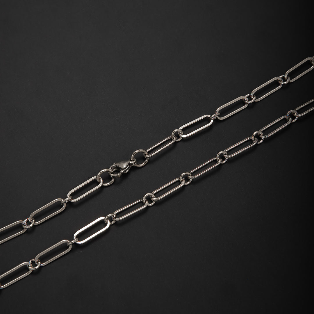 Elegant Open Link Chain Necklace Bowlift