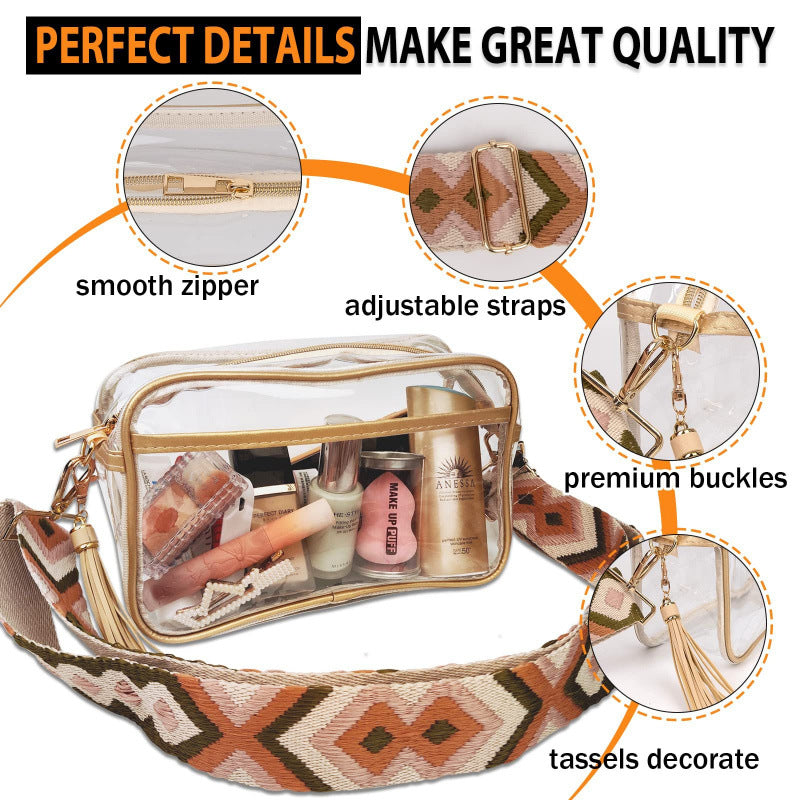 Transparent Cosmetic Organizer Bag Bowlift